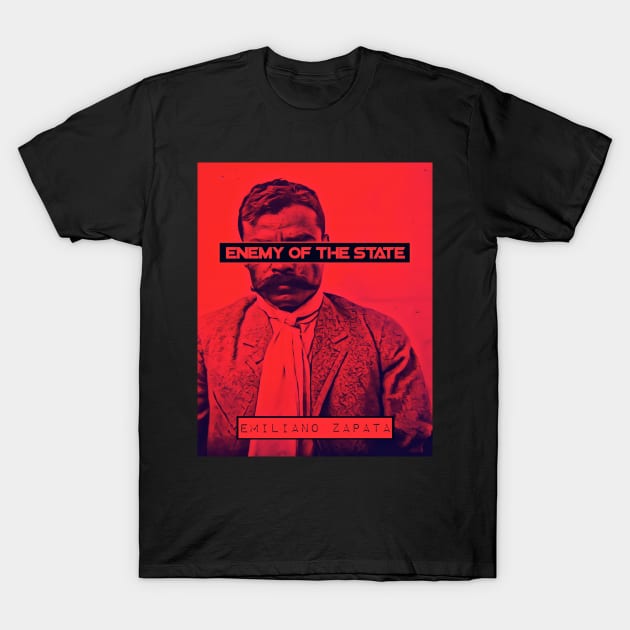 Emiliano Zapata (R) T-Shirt by BlackOzean